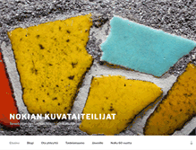 Tablet Screenshot of nokiankuvataiteilijat.net